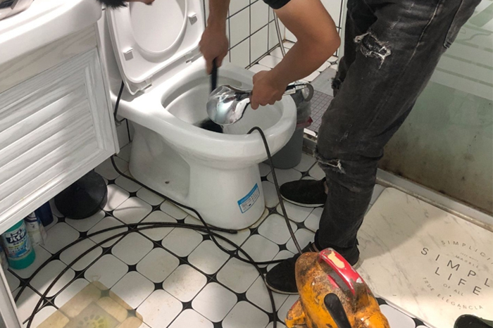 阎良疏通下水道